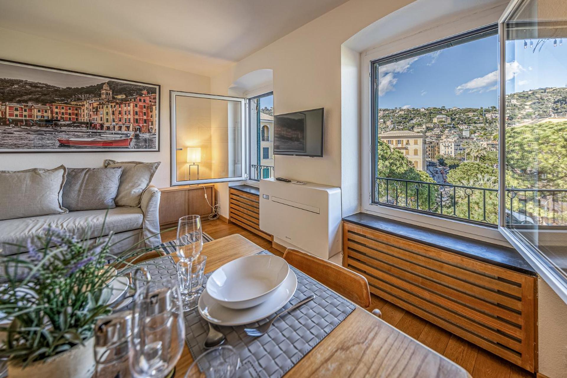 Cozy Apartment - Relax E Vista Mare Da Sogno Санта-Маргерита-Лигуре Экстерьер фото