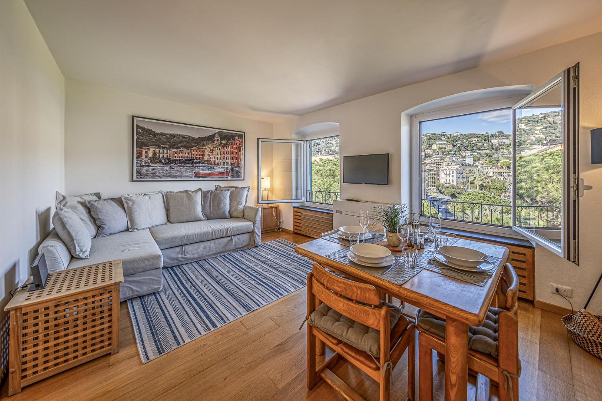 Cozy Apartment - Relax E Vista Mare Da Sogno Санта-Маргерита-Лигуре Экстерьер фото