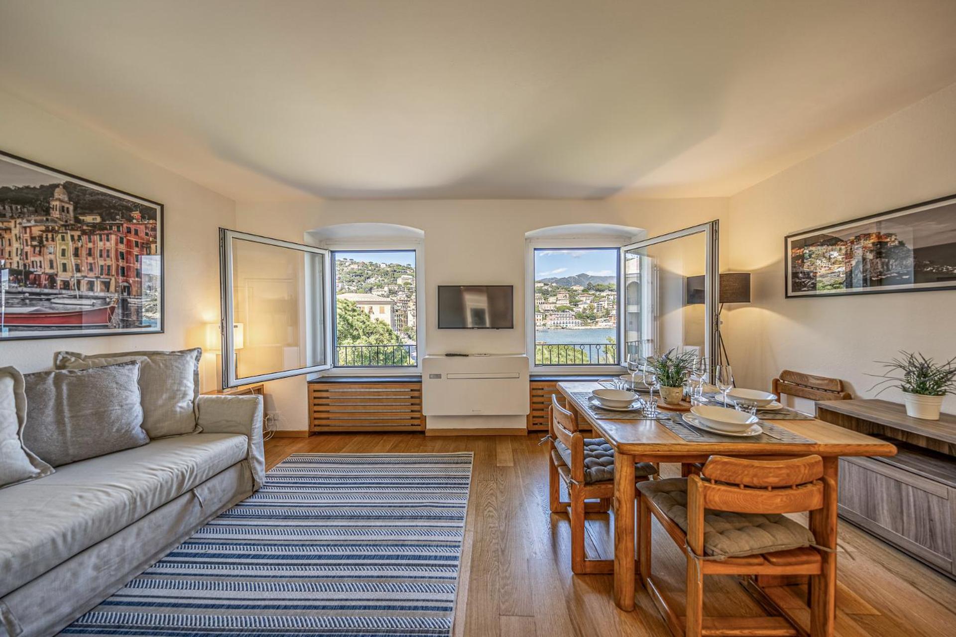 Cozy Apartment - Relax E Vista Mare Da Sogno Санта-Маргерита-Лигуре Экстерьер фото